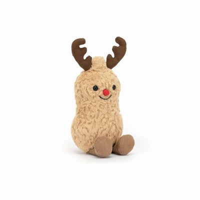 Jellycat Peanut Reindeer New Zealand | ACSUN3970